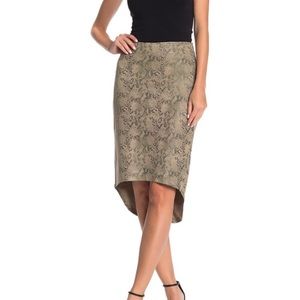Level 99 Snake Print Skirt